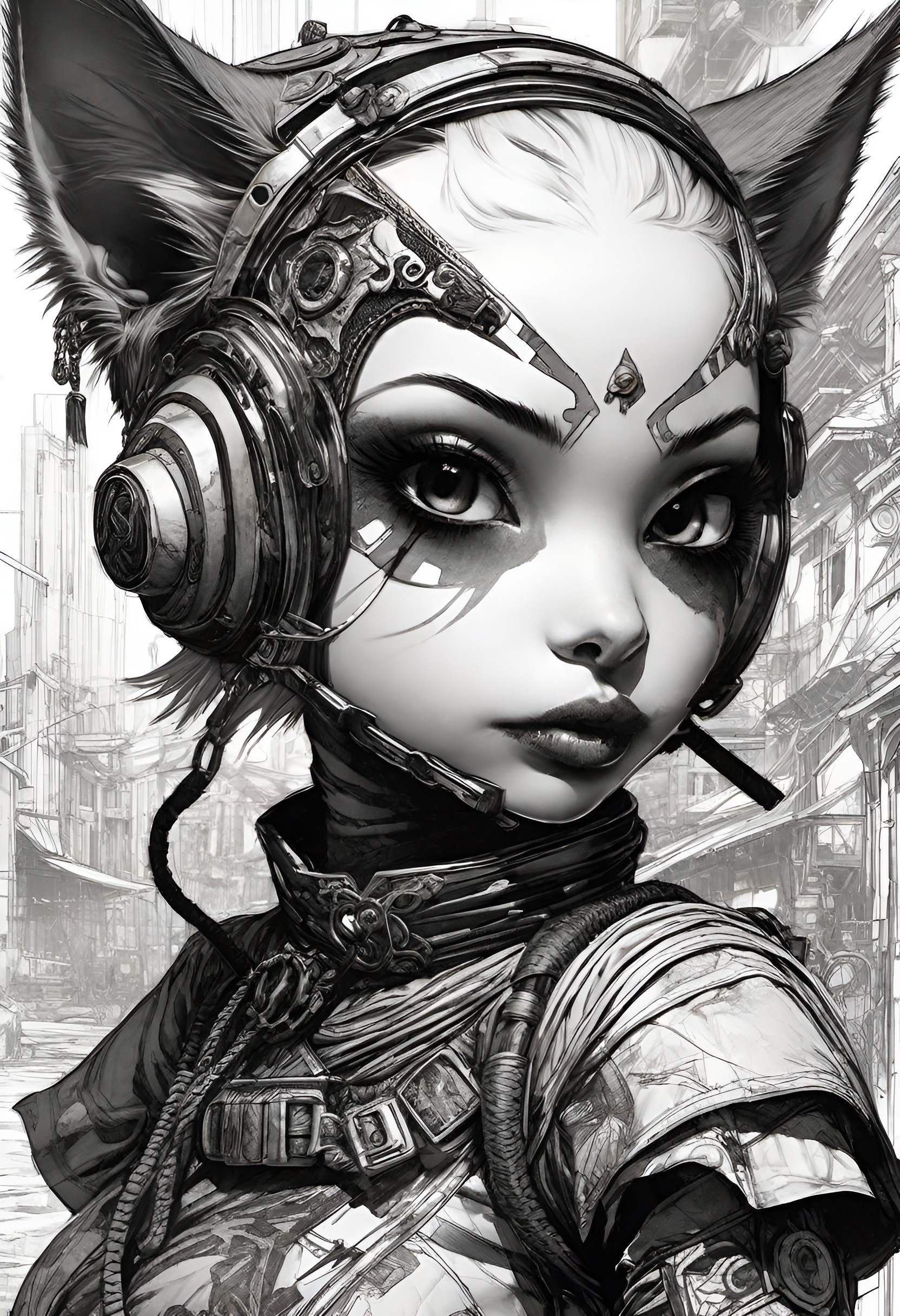 Bex Severus - Sci-Fi Art - Digital Art Original 2023