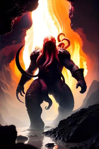 Bex Severus - Cthulhu Art - Digital Art Original 2023