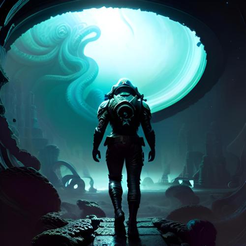 Bex Severus - Sci-Fi Art - Digital Art Original 2023