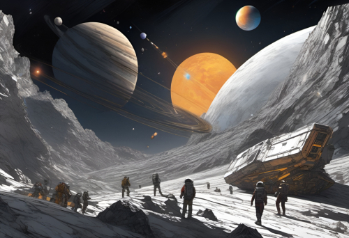 Bex Severus - Sci-Fi Art - Digital Art Original 2023