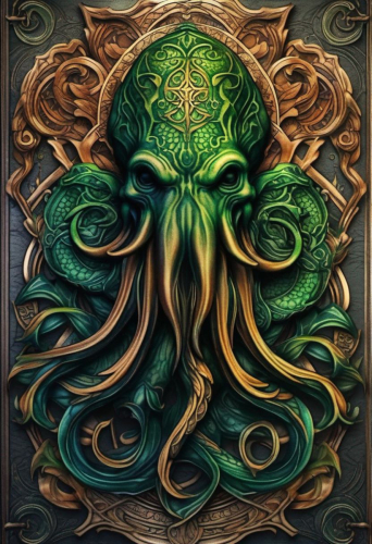 Bex Severus - Cthulhu Art - Digital Art Original 2023