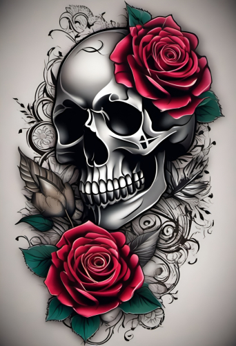 Bex Severus - Tattoo Art - Digital Art Original 2023