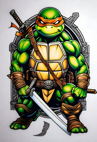 Bex Severus - Tattoo Art - Digital Art Original 2023