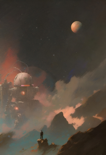 Bex Severus - Sci-Fi Art - Digital Art Original 2023