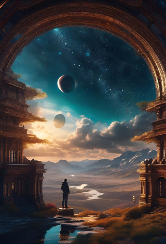 Bex Severus - Sci-Fi Art - Digital Art Original 2023