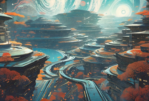 Bex Severus - Sci-Fi Art - Digital Art Original 2023