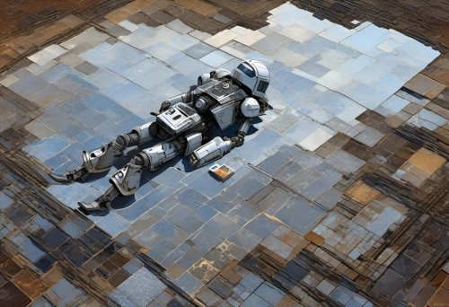 Bex Severus - Sci-Fi Art - Digital Art Original 2023