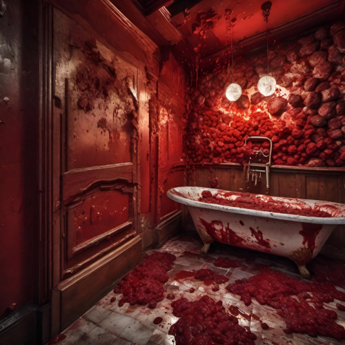 Bex Severus - Album Art "Blood and Gore" - Digital Art Original 2023