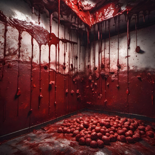 Bex Severus - Album Art "Blood and Gore" - Digital Art Original 2023