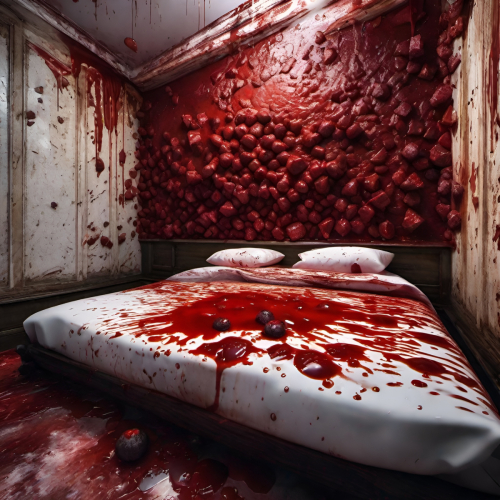 Bex Severus - Album Art "Blood and Gore" - Digital Art Original 2023