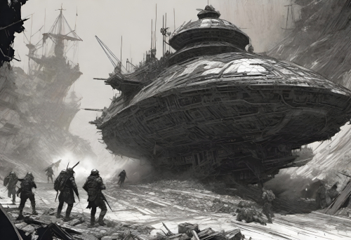 Bex Severus - Sci-Fi Art - Digital Art Original 2023