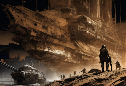 Bex Severus - Sci-Fi Art - Digital Art Original 2023