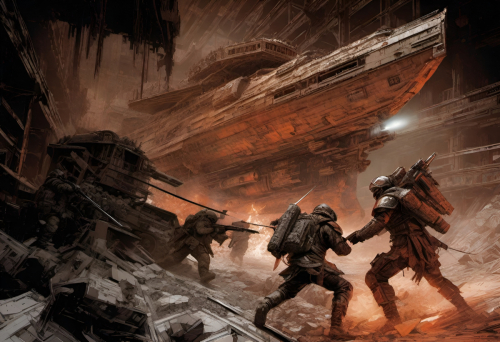 Bex Severus - Sci-Fi Art - Digital Art Original 2023