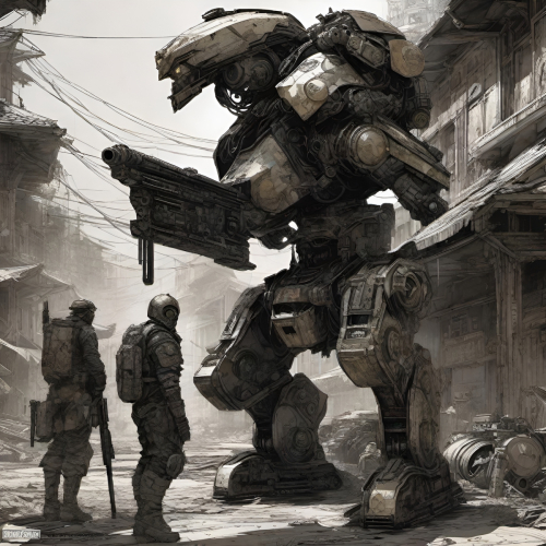 Bex Severus - Sci-Fi Art - Digital Art Original 2023