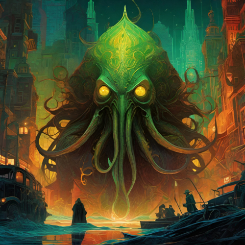 Bex Severus - Cthulhu Fantasy Art - Digital Art Original 2023