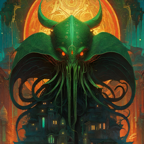 Bex Severus - Cthulhu Fantasy Art - Digital Art Original 2023