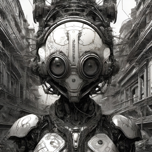 Bex Severus - Sci-Fi Pin-Up - Digital Art Original 2023