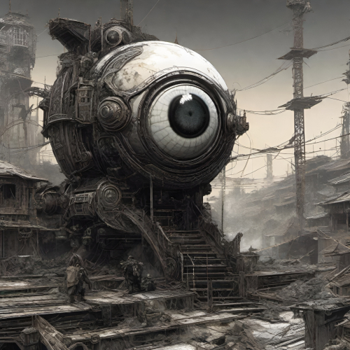 Bex Severus - Sci-Fi Art - Digital Art Original 2023