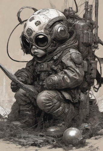 Bex Severus - Sci-Fi Art - Digital Art Original 2023