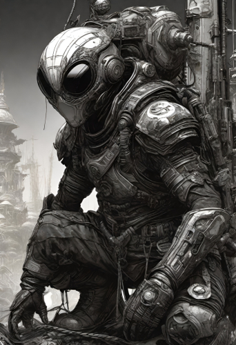 Bex Severus - Sci-Fi Art - Digital Art Original 2023