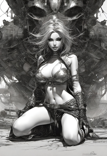 Bex Severus - Sci-Fi Art - Digital Art Original 2023