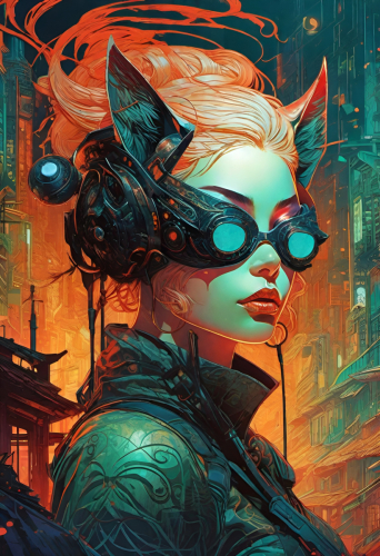 Bex Severus - Sci-Fi Art - Digital Art Original 2023