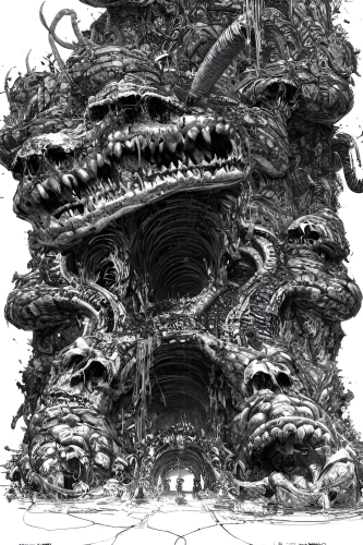 Bex Severus - Cthulhu Art - Digital Art Original 2022