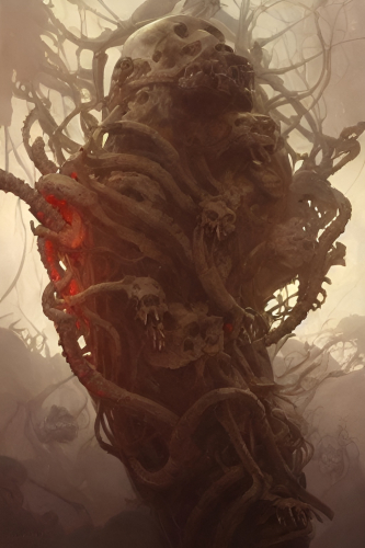 Bex Severus - Cthulhu Art - Digital Art Original 2022