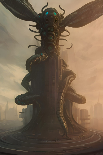 Bex Severus - Cthulhu Art - Digital Art Original 2022