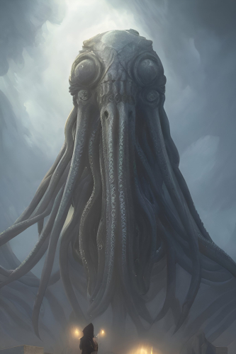 Bex Severus - Cthulhu Art - Digital Art Original 2022