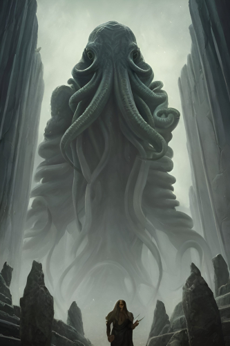 Bex Severus - Cthulhu Art - Digital Art Original 2022